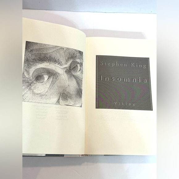 Stephen King Novel Insomnia Hard Cover Copy 1994 Horror Suspense Book - Picture 6 of 11